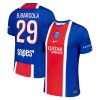 Camiseta Paris Saint Germain Bradley Barcola 29 Primera 2026-27 Camiseta Paris Saint Germain Bradley Barcola 29 Primera 2026-27