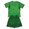 Camiseta Niño Brasil Portero Primera Mundial 2026 Verde