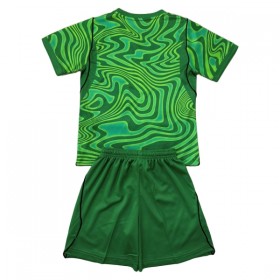Camiseta Niño Brasil Portero Primera Mundial 2026 Verde