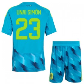 Camiseta Niño España Unai Simon 23 Portero Mundial 2026