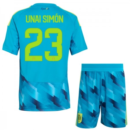 Camiseta Niño España Unai Simon 23 Portero Mundial 2026