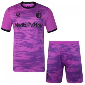 Camiseta Niño Feyenoord Rotterdam Portero 2026-27 Violeta