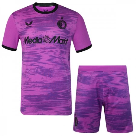 Camiseta Niño Feyenoord Rotterdam Portero 2026-27 Violeta Camiseta Niño Feyenoord Rotterdam Portero 2026-27 Violeta
