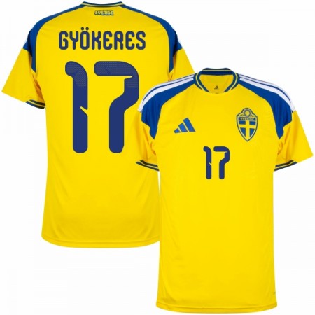 Camiseta Suecia Gyokeres 17 Primera Mundial 2026