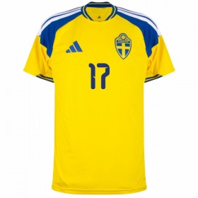 Camiseta Suecia Gyokeres 17 Primera Mundial 2026