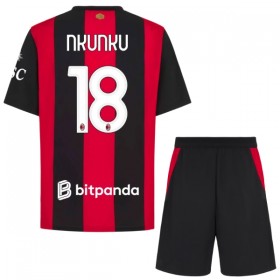 Camiseta Niño AC Milan Nkunku 18 Primera 2026-27