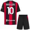 Camiseta Niño AC Milan Rafael Leao 10 Primera 2026-27