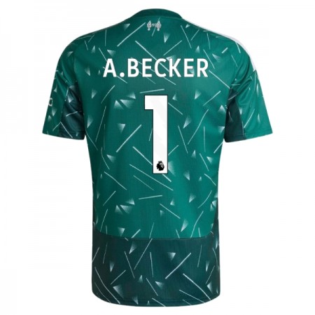 Camiseta Liverpool A. Becker 1 Portero Primera 2026-27 Verde Camiseta Liverpool A. Becker 1 Portero Primera 2026-27 Verde
