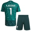 Camiseta Niño Liverpool A. Becker 1 Portero Primera 2026-27 Verde Camiseta Niño Liverpool A. Becker 1 Portero Primera 2026-27 Verde