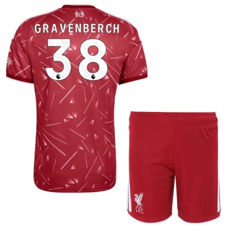 Camiseta Niño Liverpool Gravenberch 38 Primera 2026-27