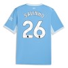 Camiseta Manchester City Savinho 26 Primera 2026-27