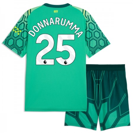 Camiseta Niño Manchester City Donnarumma 25 Portero Primera 2026-27 Verde Camiseta Niño Manchester City Donnarumma 25 Portero Primera 2026-27 Verde