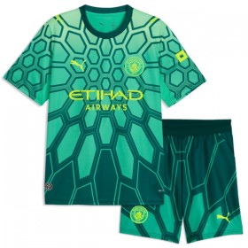 Camiseta Niño Manchester City Portero Primera 2026-27 Verde