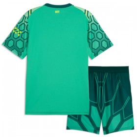 Camiseta Niño Manchester City Portero Primera 2026-27 Verde