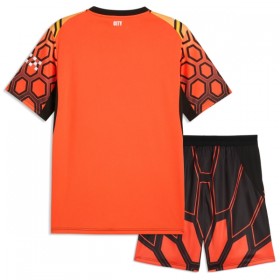 Camiseta Niño Manchester City Portero Tercera 2026-27 Naranja