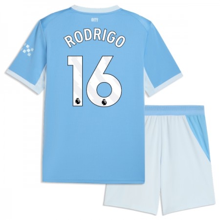 Camiseta Niño Manchester City Rodrigo 16 Primera 2026-27 Camiseta Niño Manchester City Rodrigo 16 Primera 2026-27
