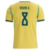 Camiseta Brasil Bruno Guimaraes 8 Primera Mundial 2026