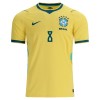 Camiseta Brasil Bruno Guimaraes 8 Primera Mundial 2026