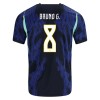 Camiseta Brasil Bruno Guimaraes 8 Segunda Mundial 2026 Camiseta Brasil Bruno Guimaraes 8 Segunda Mundial 2026