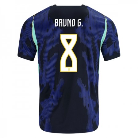 Camiseta Brasil Bruno Guimaraes 8 Segunda Mundial 2026 Camiseta Brasil Bruno Guimaraes 8 Segunda Mundial 2026
