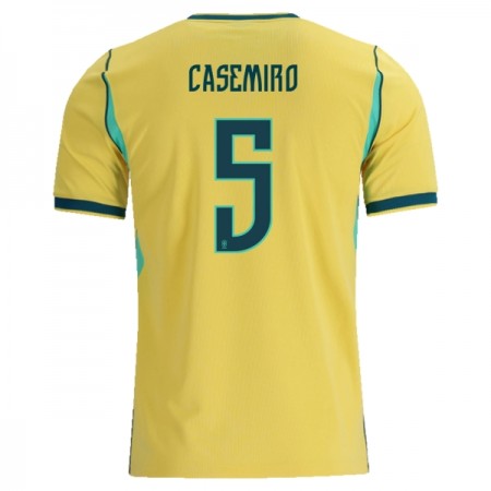 Camiseta Brasil Casemiro 5 Primera Mundial 2026