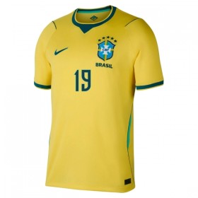 Camiseta Brasil Endrick 19 Primera Mundial 2026