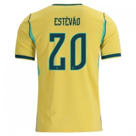 Camiseta Brasil Estevao 20 Primera Mundial 2026