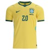 Camiseta Brasil Estevao 20 Primera Mundial 2026