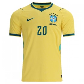 Camiseta Brasil Estevao 20 Primera Mundial 2026