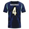 Camiseta Brasil Marquinhos 4 Segunda Mundial 2026 Camiseta Brasil Marquinhos 4 Segunda Mundial 2026