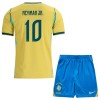Camiseta Niño Brasil Neymar JR 10 Primera Mundial 2026