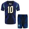 Camiseta Niño Brasil Pele 10 Segunda Mundial 2026