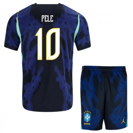 Camiseta Niño Brasil Pele 10 Segunda Mundial 2026