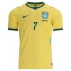 Camiseta Niño Brasil Vini JR. 7 Primera Mundial 2026