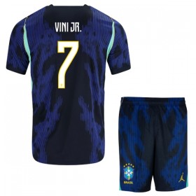 Camiseta Niño Brasil Vini JR. 7 Segunda Mundial 2026