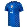 Camiseta Croacia Gvardiol 4 Segunda Mundial 2026