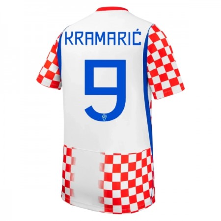 Camiseta Croacia Kramaric 9 Primera Mundial 2026 Camiseta Croacia Kramaric 9 Primera Mundial 2026