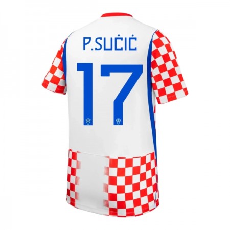 Camiseta Croacia P. Sucic 17 Primera Mundial 2026
