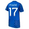 Camiseta Croacia P. Sucic 17 Segunda Mundial 2026