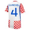 Camiseta Niño Croacia Gvardiol 4 Primera Mundial 2026