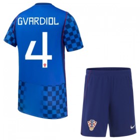 Camiseta Niño Croacia Gvardiol 4 Segunda Mundial 2026