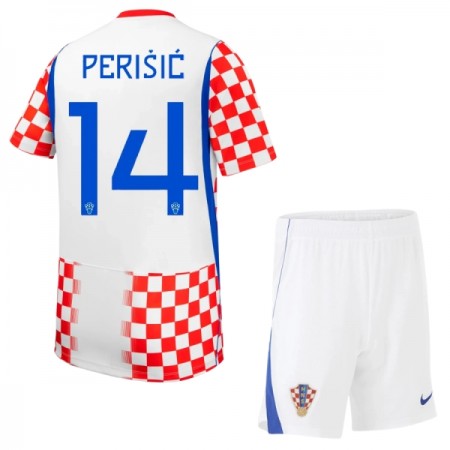 Camiseta Niño Croacia Perišić 14 Primera Mundial 2026 Camiseta Niño Croacia Perišić 14 Primera Mundial 2026