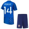 Camiseta Niño Croacia Perišić 14 Segunda Mundial 2026