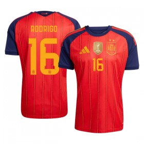 Camiseta España 2 Stars Rodrigo 16 Primera Mundial 2026