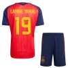 Camiseta Niño España 2 Stars Lamine Yamal 19 Primera Mundial 2026
