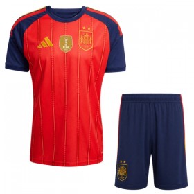 Camiseta Niño España 2 Stars Primera Mundial 2026