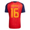 Camiseta Niño España 2 Stars Rodrigo 16 Primera Mundial 2026