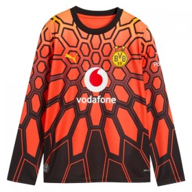 Camiseta Borussia Dortmund Kobel 1 Portero Primera 2026-27 Naranja L/S