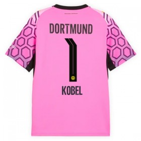 Camiseta Borussia Dortmund Kobel 1 Portero Segunda 2026-27 Rosa
