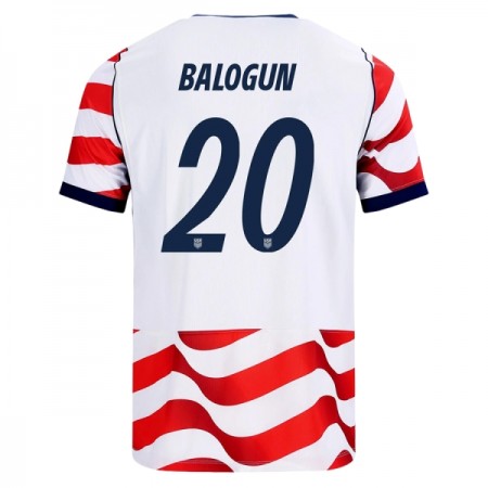 Camiseta Estados Unidos Balogun 20 Primera Mundial 2026 Camiseta Estados Unidos Balogun 20 Primera Mundial 2026